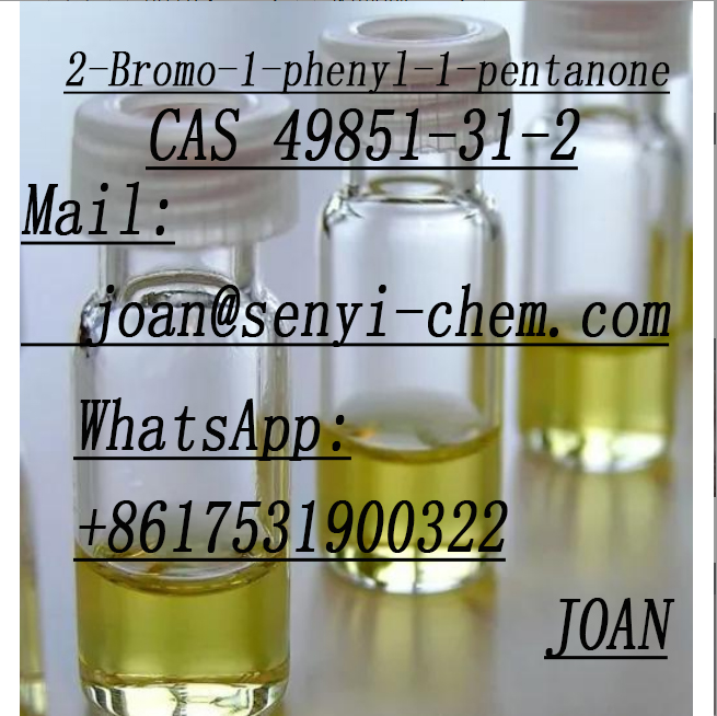 2-Bromo-1-phenyl-1-pentanone,Brazil warehouseCAS. 49851-31-2(Mail: joan@senyi-chem.com)														