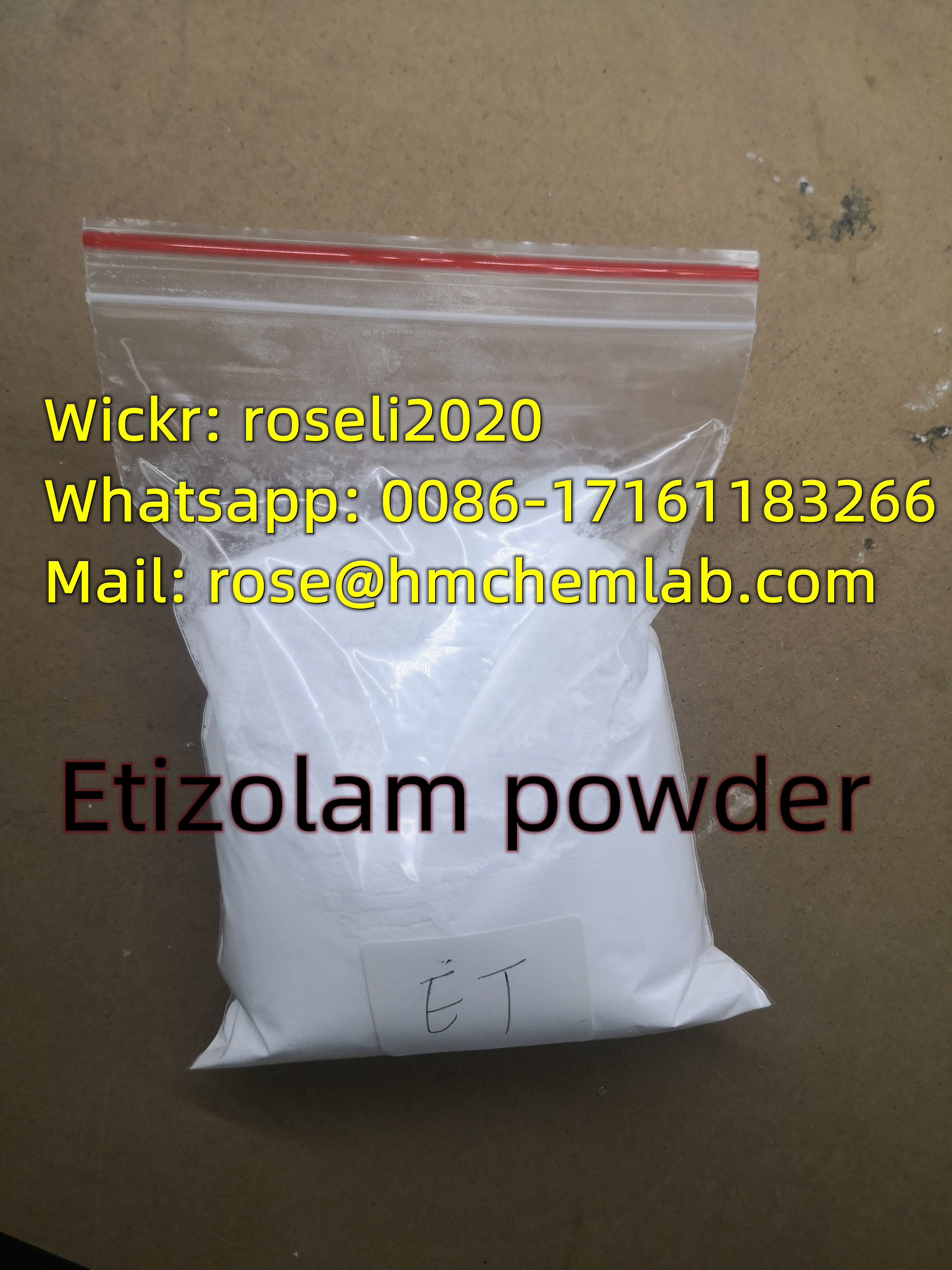 Etizolam powder Wickr: roseli2020 Whatsapp: +86 17161183266