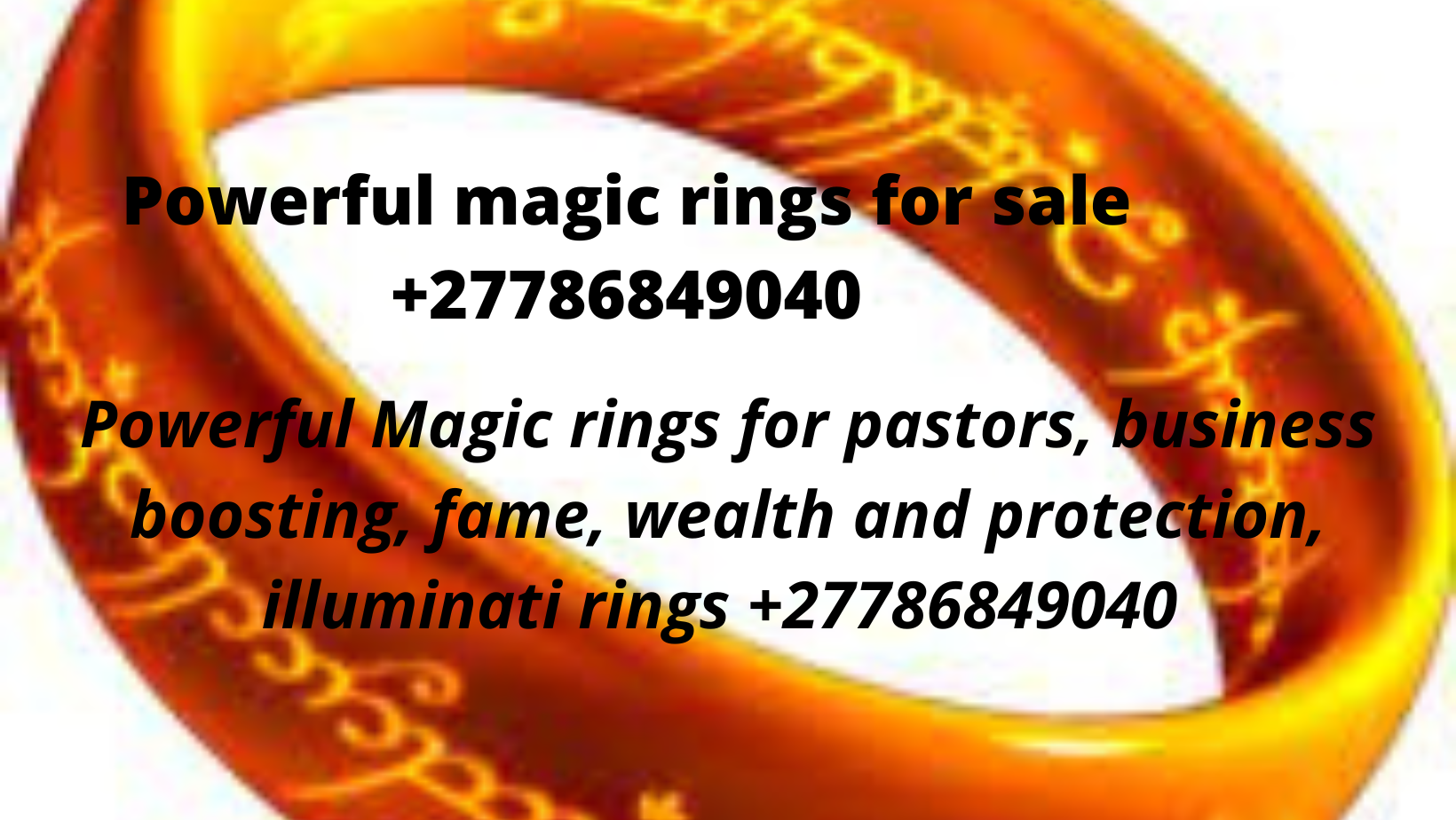 +27786849040 MIRACLE MAGIC RINGS FOR POWER, FAME AND PROTECTION, POWERFUL STRONG MAGIC RING MAGIC WALLET & MONEY SPELL 