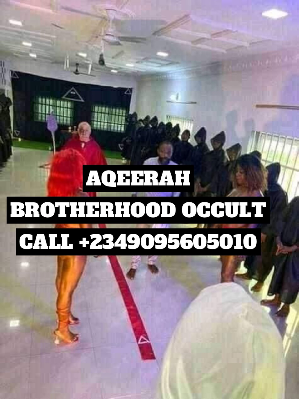 THIS IS HOW TO JOIN BROTHERHOOD OCCULT FOR INSTANT WEALTH PROTECTION PROMOTION SUCCESS AND PROSPERITY WITHOUT KILLING ANYONE CALL +2349095605010