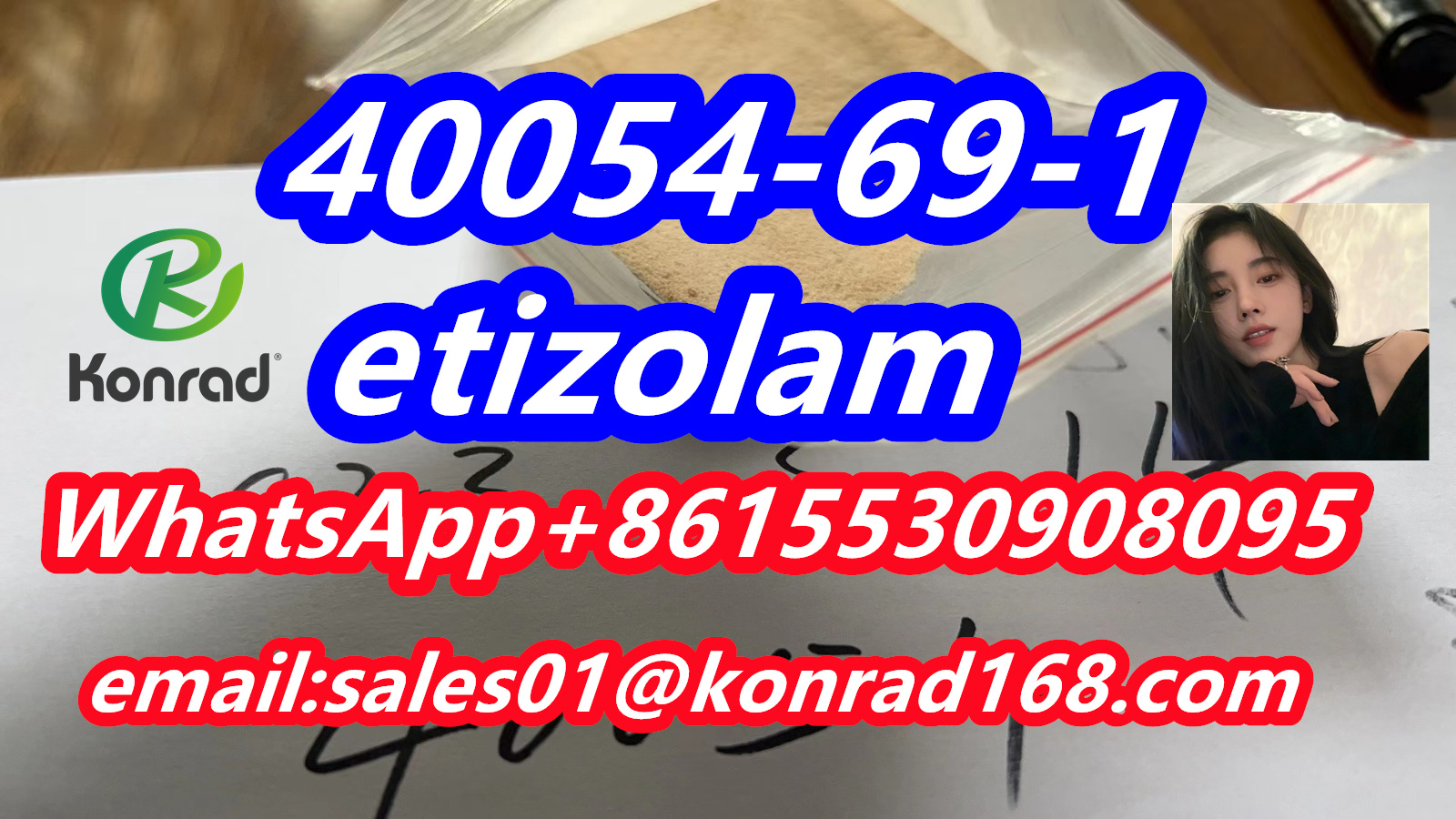  etizolam  CAS 40054-69-1