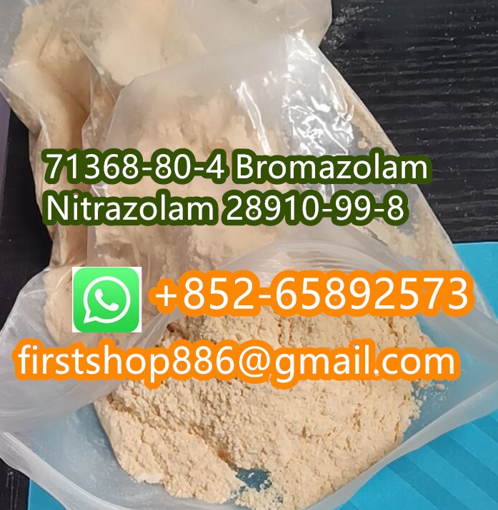 Benzos Bromazolam powder 71368-80-4  14680-51-4 white yellow pink strong 